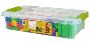 Jeu d'engrenages écoles 430 pièces EDU430 Korbo - Remi - Educ' Loisirs
